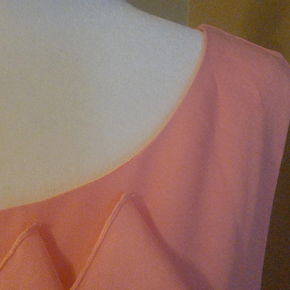 Nina Leonard Coral Sleeveless Dress - Picture 3 of 9